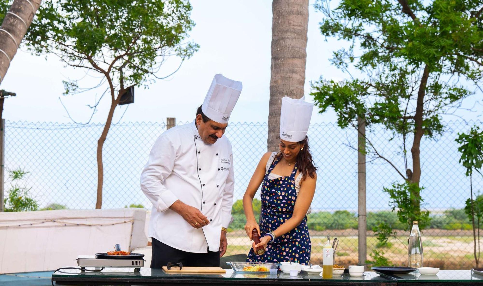 Radisson Resort Pondicherry Bay Exterior foto